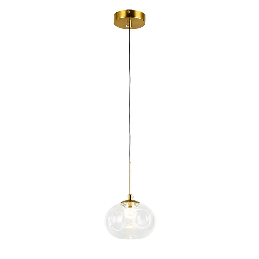 Подвесной светильник LED Levistella 800P3308S-1led (150x120) CL, 3W, регулируемый свет, металл + стекло, для гостиной - фото 2
