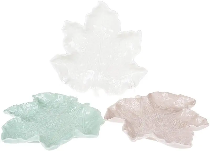 Тарілка-блюдо BonaDi Feuille Кленовий лист 20х19.7х3.5 см kuh0009311 - фото 2