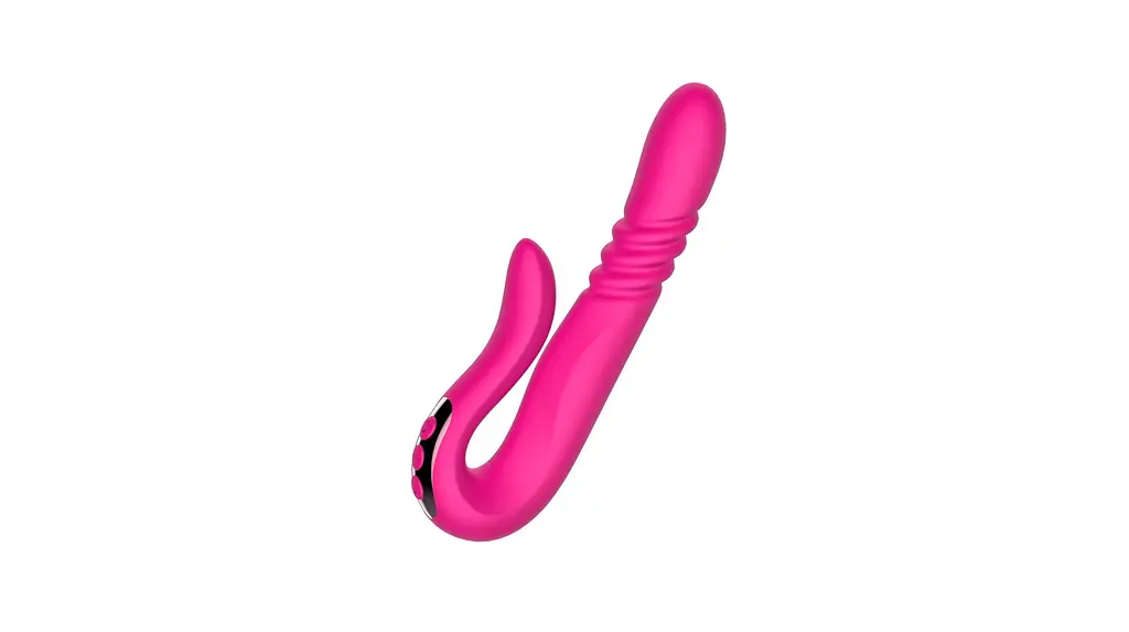Вібратор B - Series Cute Deluxe Twirling Vibrating Thruster, 23 см (рожевий) - фото 2