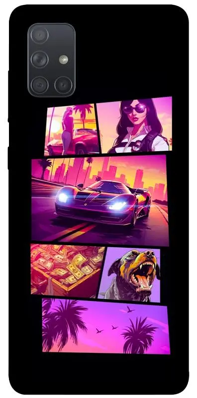 TPU чохол Demsky GTA vibes для Samsung Galaxy A71