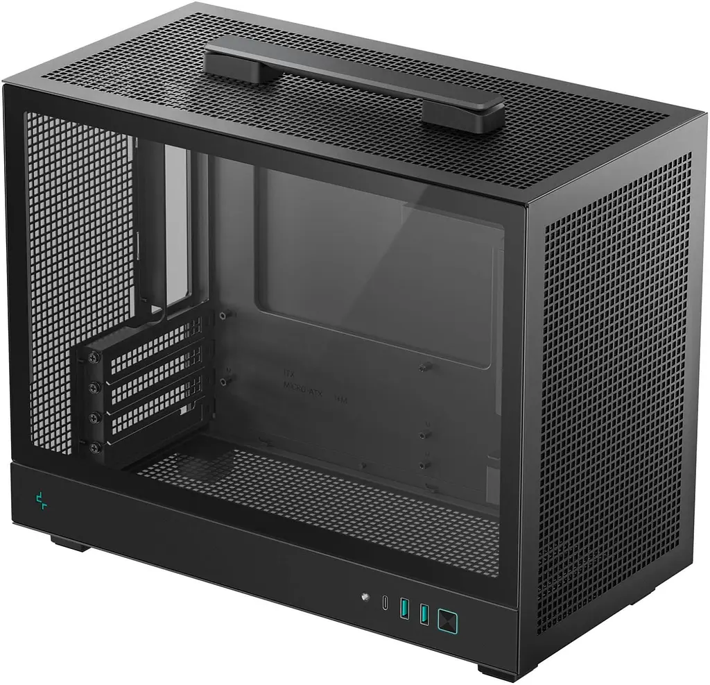 Корпус Deepcool CH160 PLUS Black (R-CH160-BKNGM0-G)