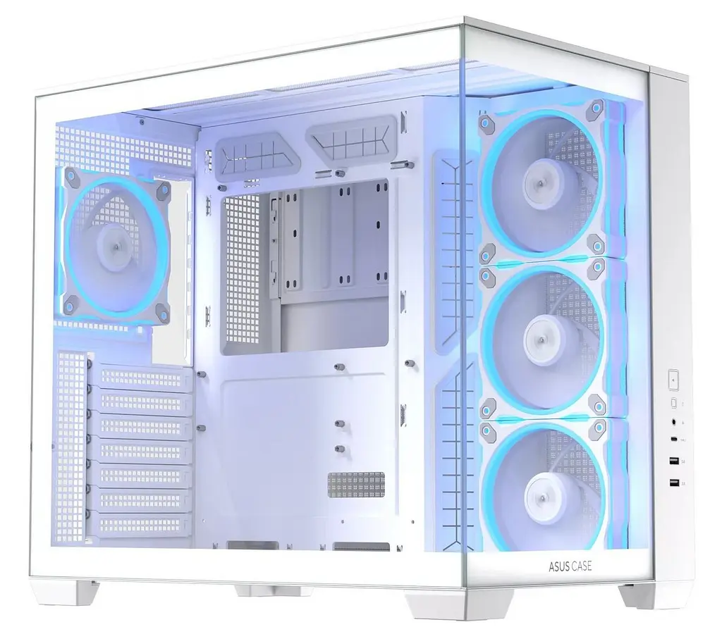 Корпус Asus A32 Plus White Tempered Glass (90DC00S3-B19000) - фото 2