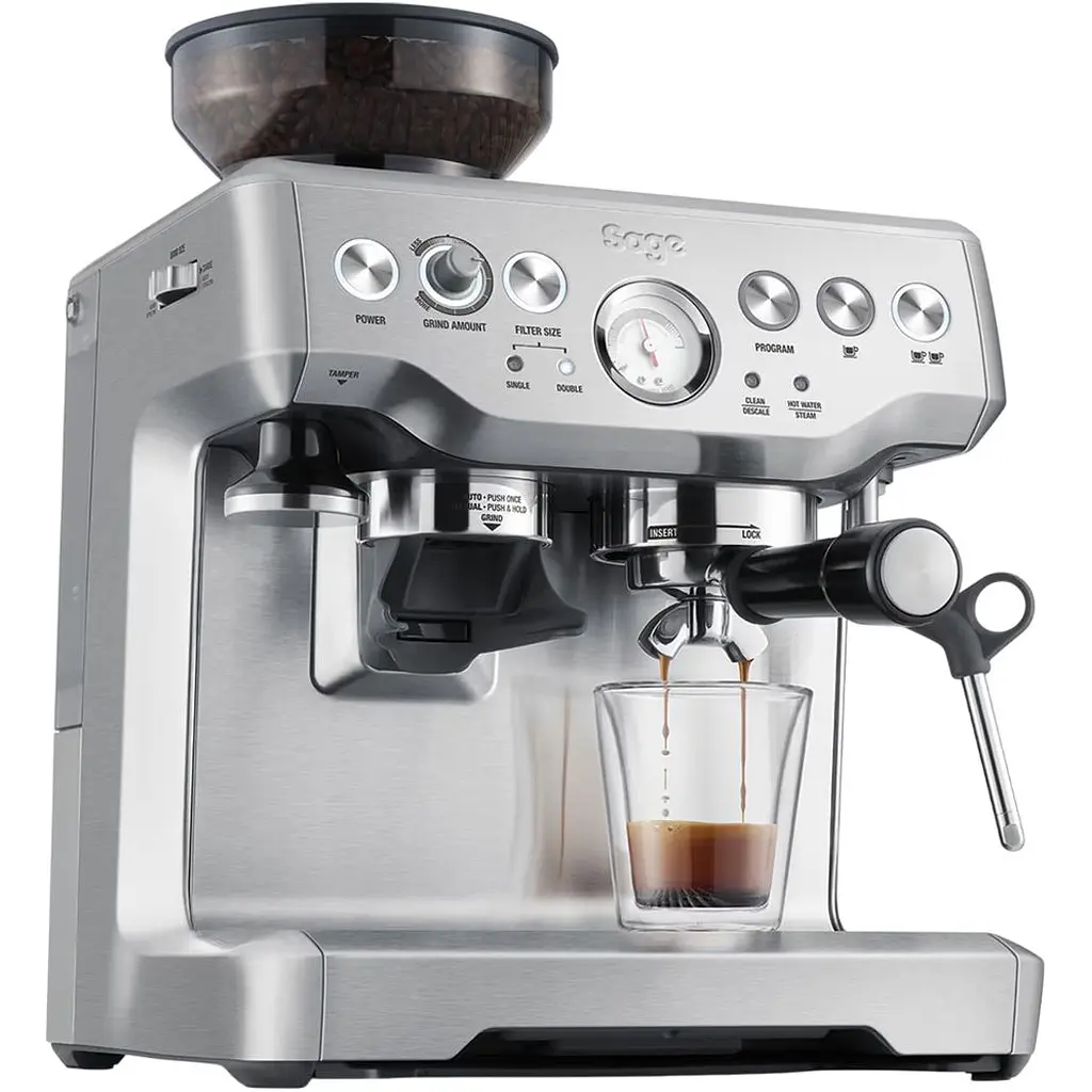 Кавоварка ріжкова Sage Barista Express SES875BSS [121337] - фото 3
