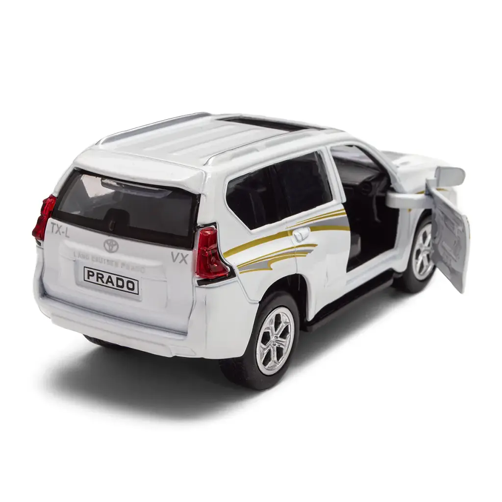 Машина TechnoDrive Toyota Prado білий (KM250425W) - фото 2