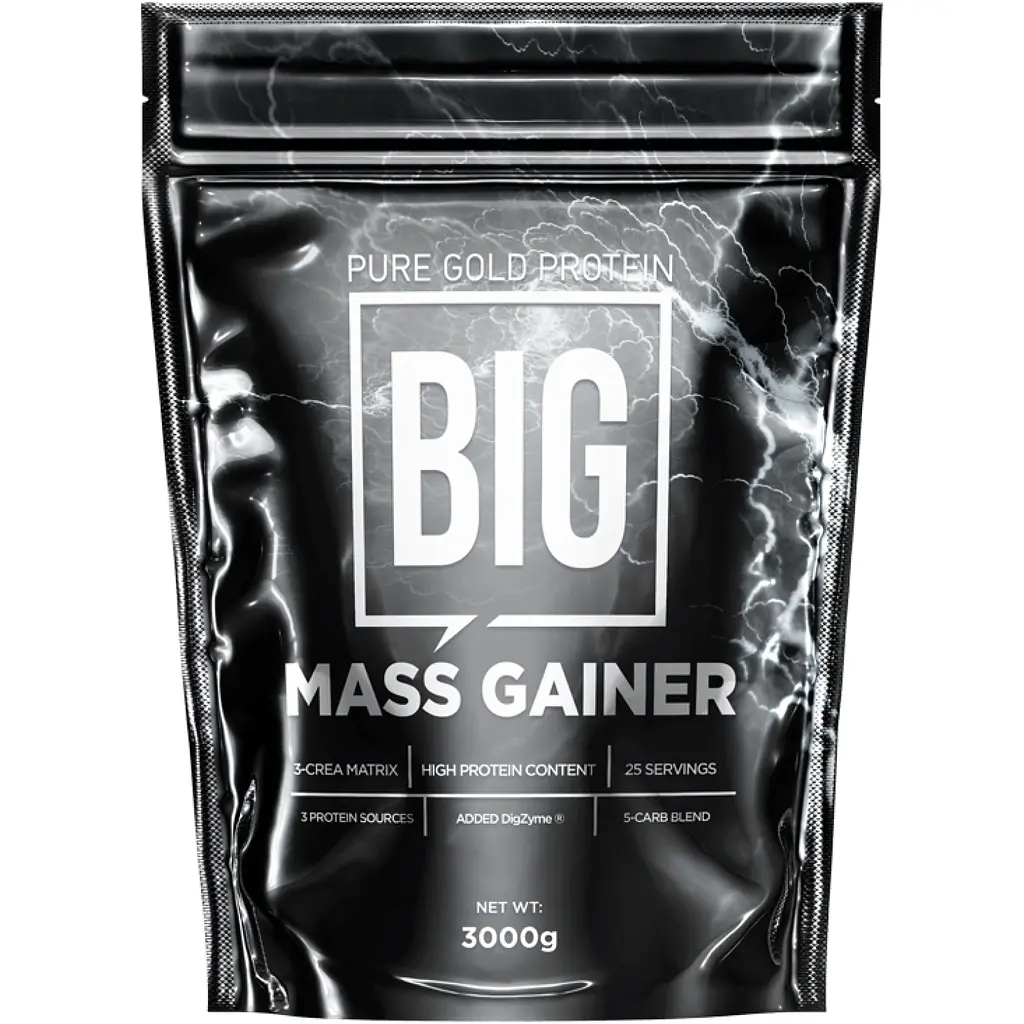 Гейнер Pure Gold Big Mass Шоколад 3000 г