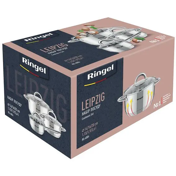 Набір посуду Ringel Leipzig, 6 предметів (6533637) - фото 2