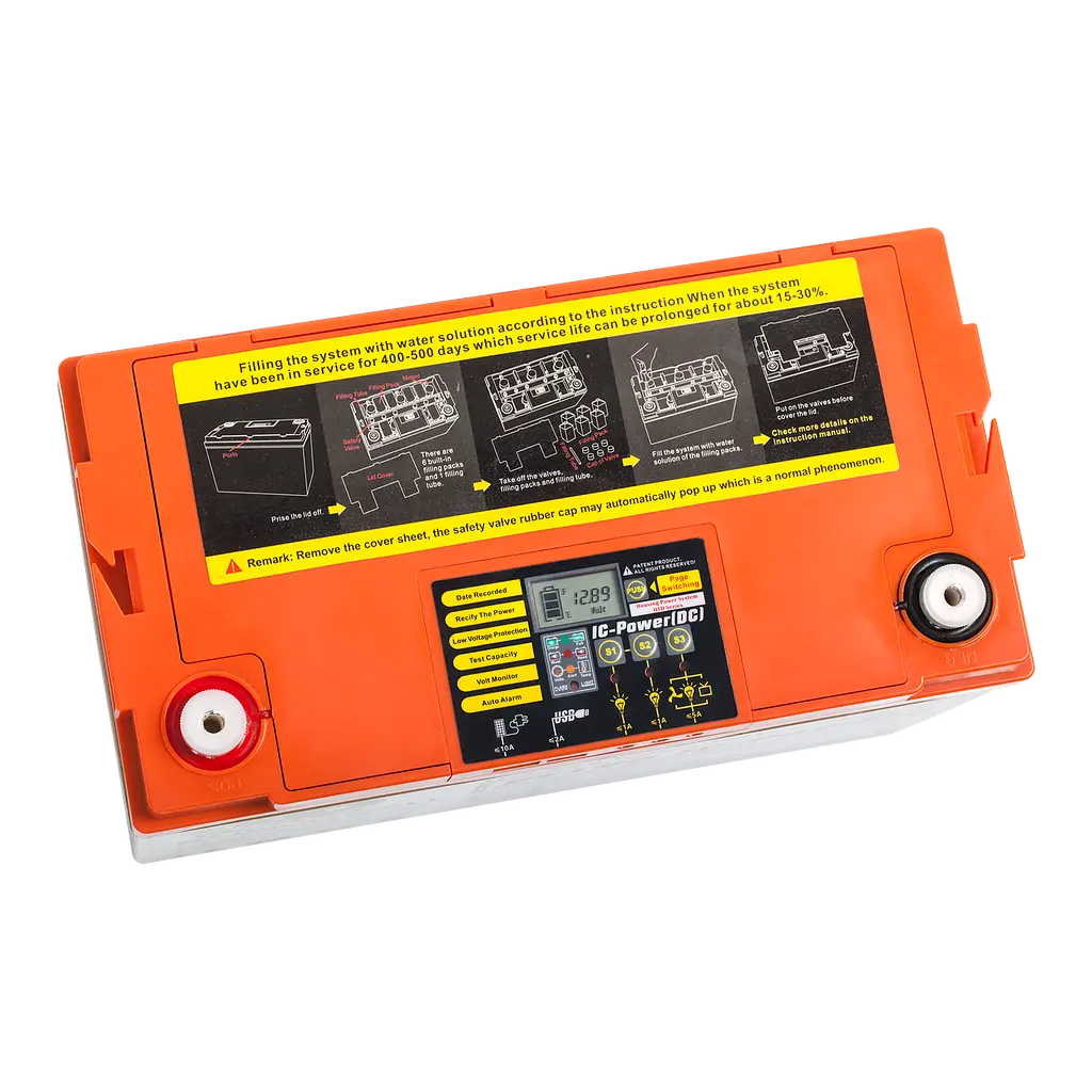 Гелевий акумулятор глибокої розрядки Rebel 12V 100 ah LCD (BAT0410) - фото 2