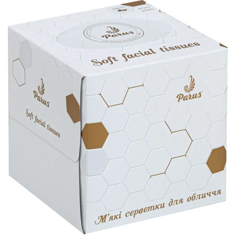 Серветки косметичні Parus двошарові, в асортименті 80 шт. - фото 3