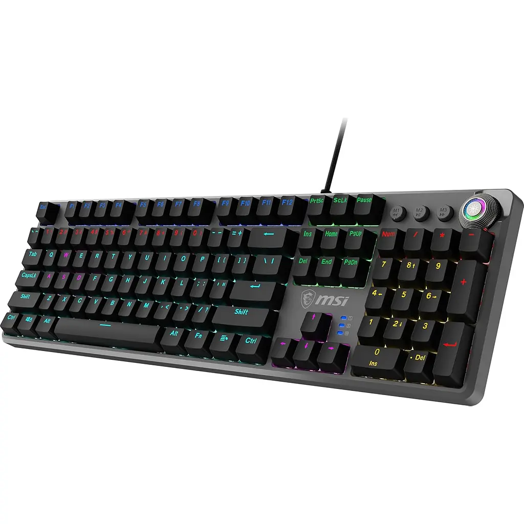 Клавіатура MSI Forge GK310 Red Switch Black UA [122964] - фото 2