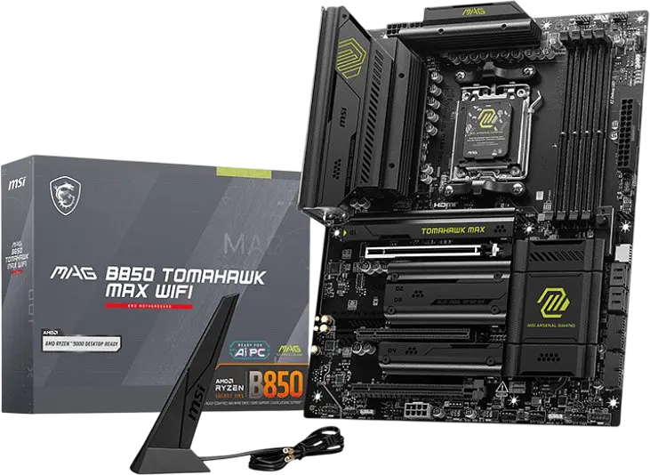 Материнська плата MSI B850 MAG Tomahawk Max Wi-Fi Socket AM5 (MAG B850 TOMAHAWK MAX WIFI) - фото 4