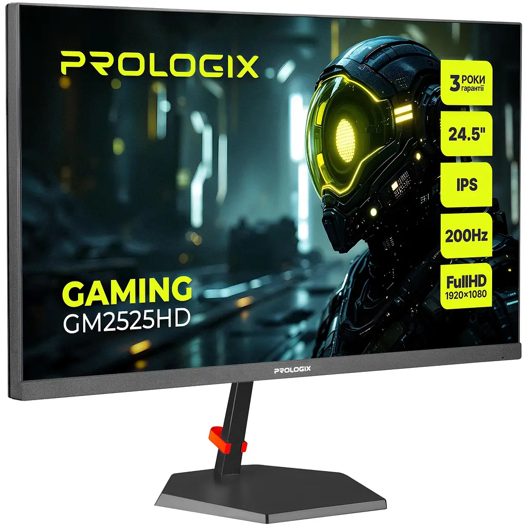 Монітор 24.5" ProLogix Gaming GM2525HD FHD IPS 200Hz (GM2525HD) - фото 2