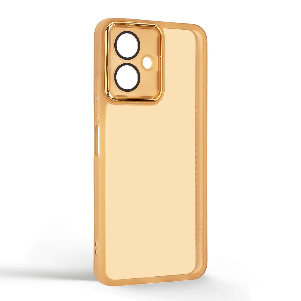 Защитный чехол для Infinix Smart 10 4G, Shade, золотой, TPU+PC, матовый, защита всего корпуса, панель-накладка, противоударный, с большими бортами, амортизирует удары при падениях, ArmorStandart (ARM87956) - фото 2