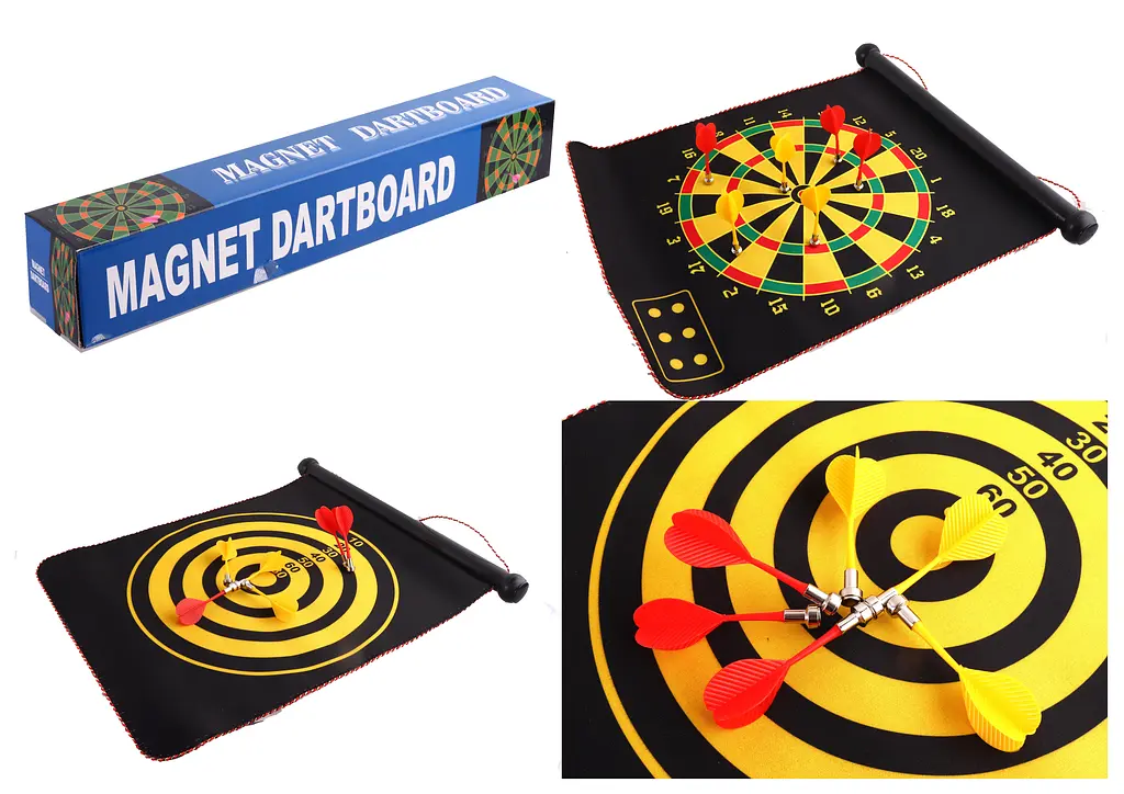 Дартс A-Toys 15'' магнітний тканинний 6 дротиків DM1501 - фото 2
