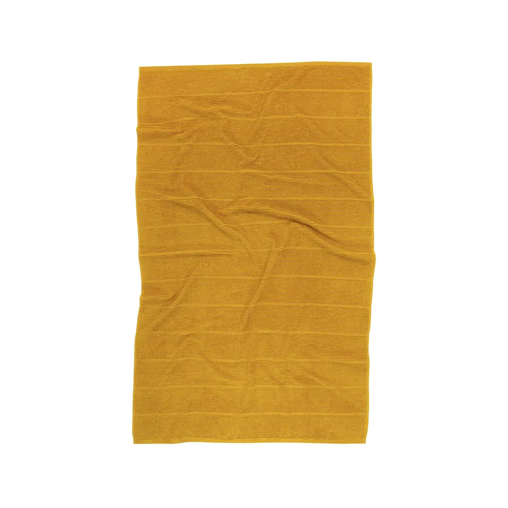 Рушник Lotus Home - Sophie mustard гірчичний 90x150 - фото 1