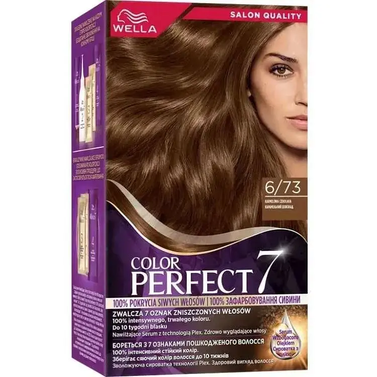 Крем-фарба WELLA Карамельний шоколад Color Perfect