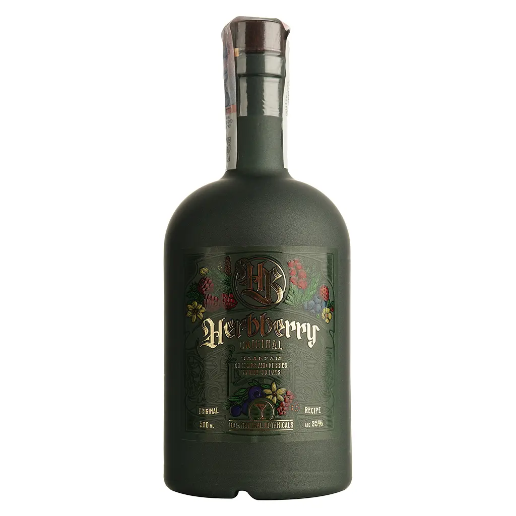 Бальзам Herbberry Original 35% 0.5 л в подарунковій коробці - фото 2