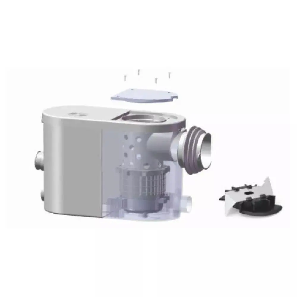 Установка каналізаційна (0,5 кВт, Нmax 9 м, Qmax 125 л/хв) Shimge WT 500B - фото 2