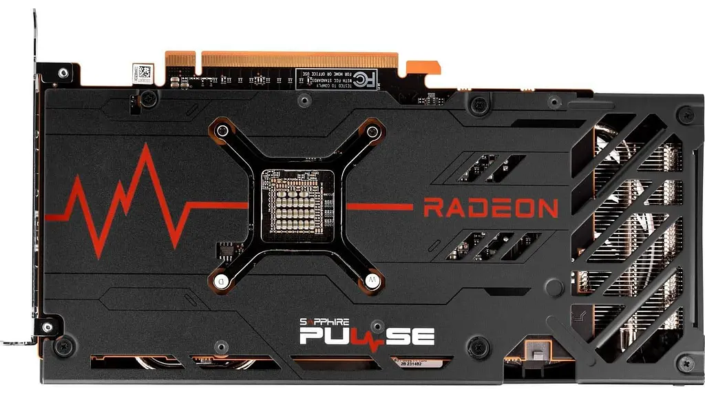 Відеокарта Sapphire AMD Radeon RX 7600 8GB Pulse (11324-01-20G) (GDDR6, 128 bit, PCI-E v4.0 x8) - фото 4
