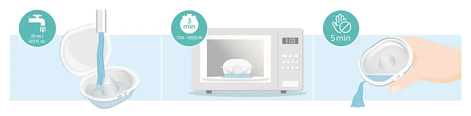Силиконовые накладки на соски Philips Avent, размер S, 2 шт. (SCF153/01) - фото 5