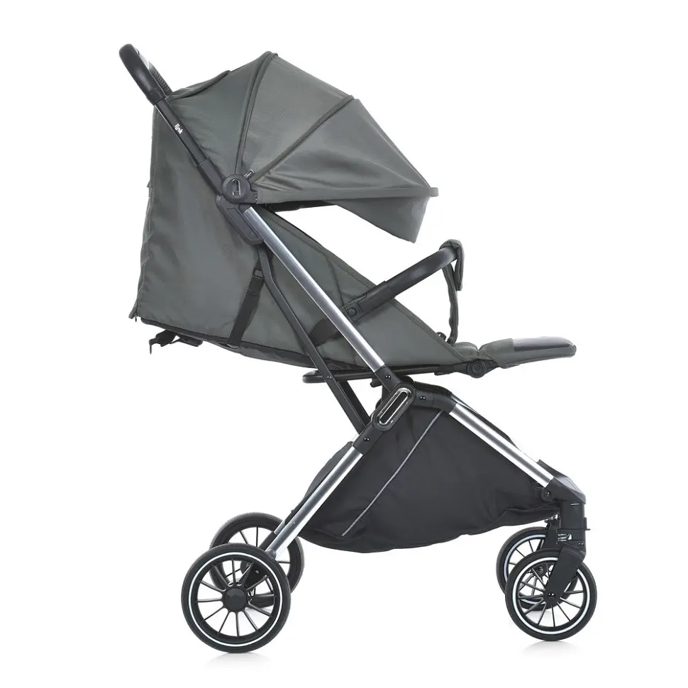 Дитяча коляска прогулянкова LINK ME 1129 Moss Striped - фото 7