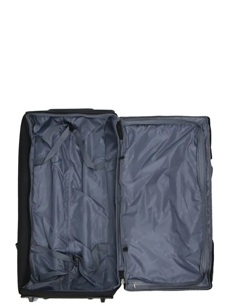 Велика сумка на колесах Airtex 819 Adrastée 80х37x40 см 88 л Чорна (Black) - фото 9