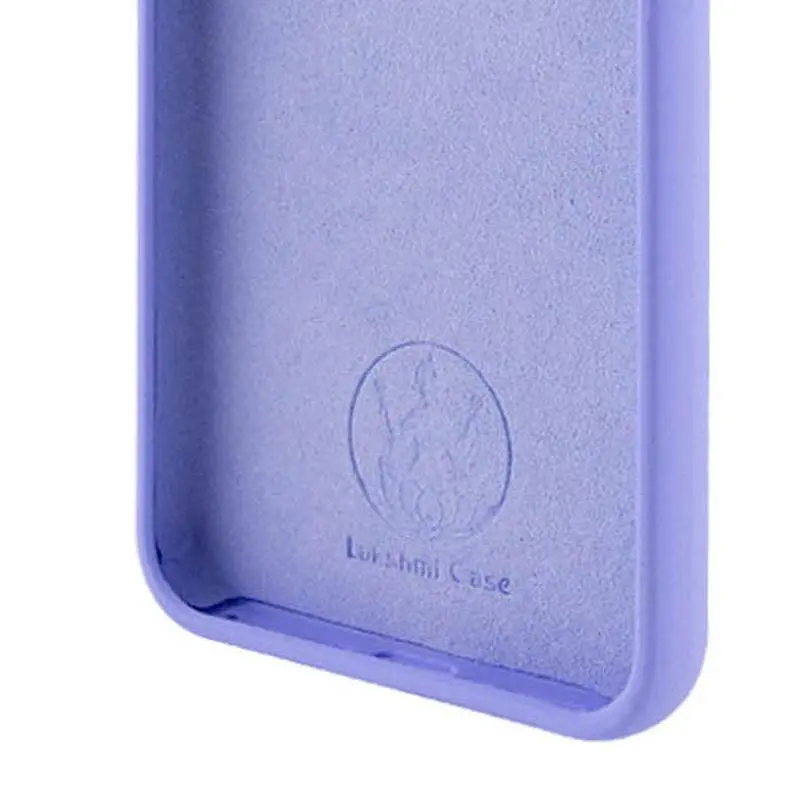Чохол Lakshmi Silicone Cover Full Camera (AAA) для Xiaomi Redmi 12 Бузковий / Dasheen - фото 2