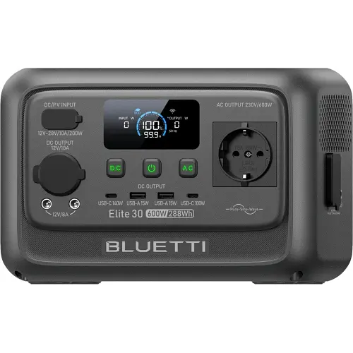 Зарядная станция Bluetti Elite 30 V2 600W 288Wh - фото 2