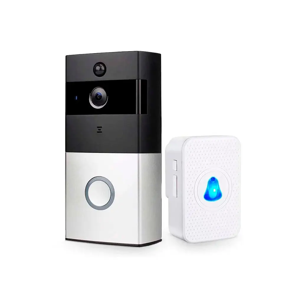 Дверний WiFi дзвінок 2Mp Light Vision VLC-01IVP Silver з ІЧ-датчиком руху (75-00079) - фото 6