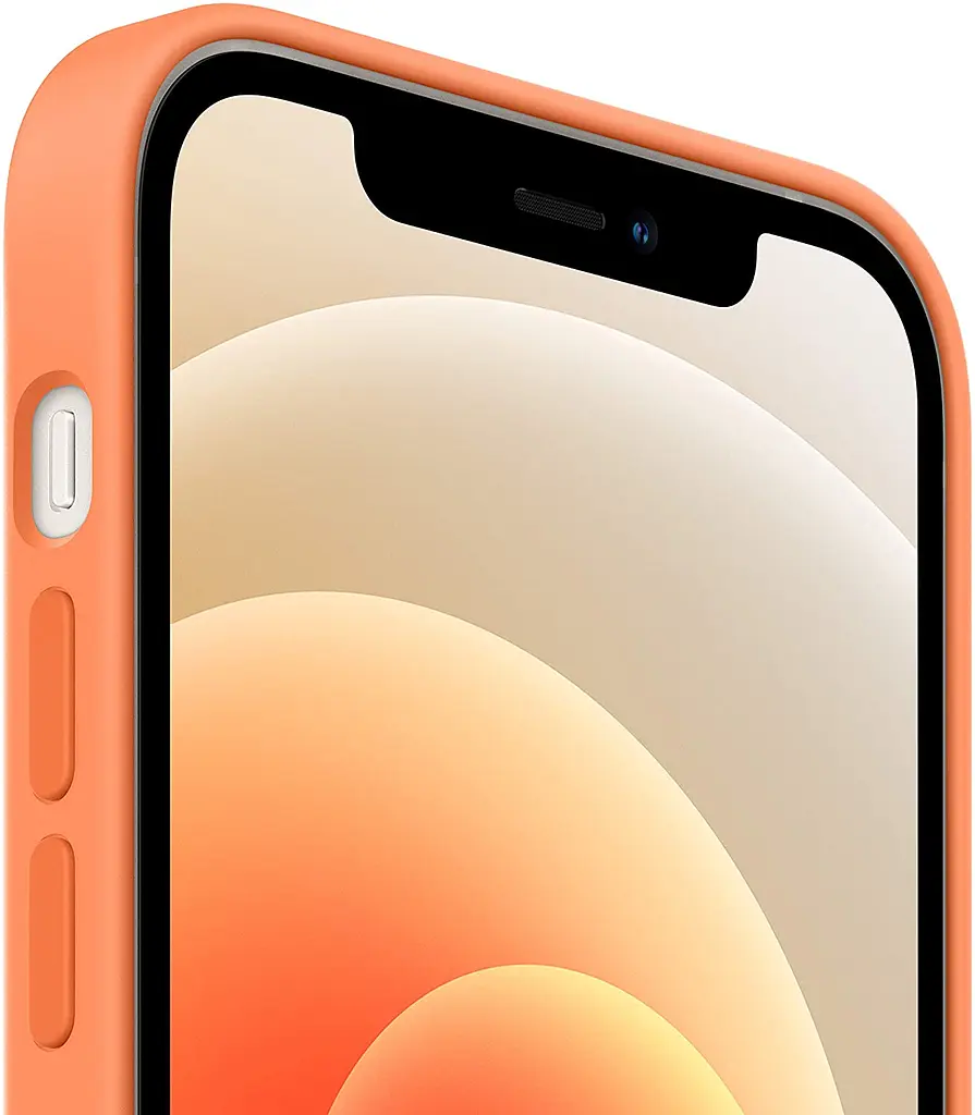 Чохол Silicone Case з MagSafe для Apple iPhone 12/12 Pro (Kumquat) ААА [53708] - фото 2