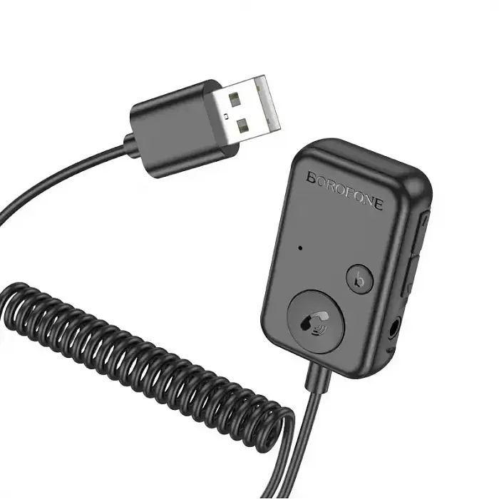 Автомобільний FM модулятор трансмітер з Bluetooth в машину V5.3 Borofone BC49 June USB - фото 5
