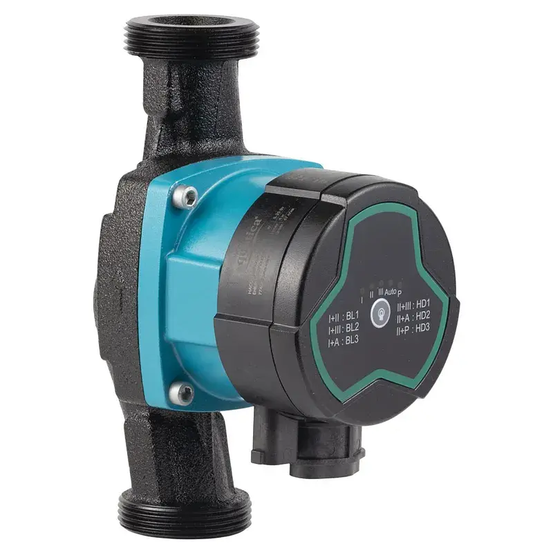 Насос циркуляційний енергозберігаючий 5-25Вт Hmax 4м Qmax 47л/хв Ø1½" 180мм + гайки Ø1" AQUATICA GPA25-4/180 III (774043) - фото 7