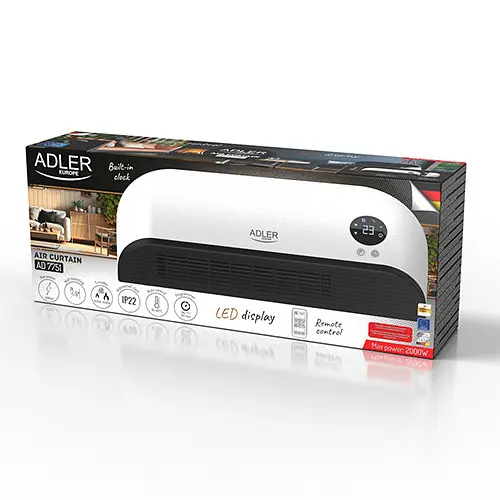 Тепловентилятор навісний Adler AD 7751 LED - фото 9