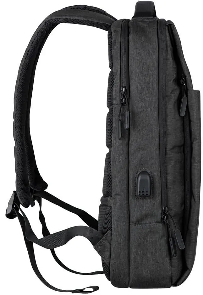 Рюкзак для ноутбука 2E 2E, Melange 17", чорний (2E-BPN9267BK) - фото 3