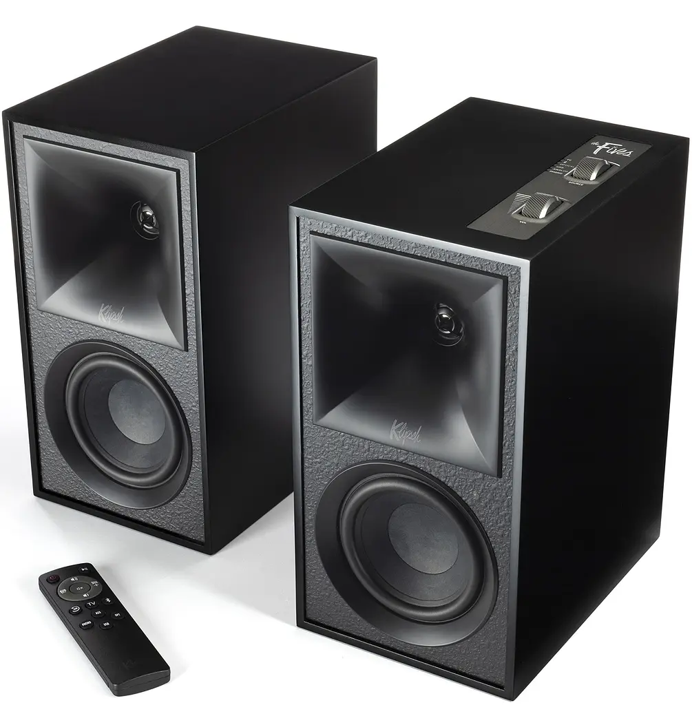 Повна активна мультимедійна акустика Klipsch The Fives Matte Black - фото 3