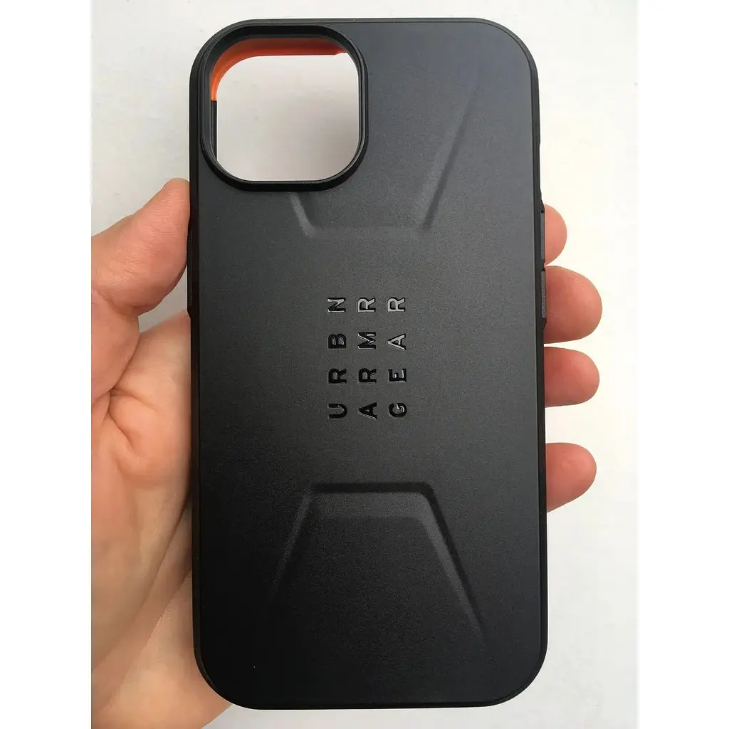 Оригінальний протиударний чохол UAG Civilian для iPhone 14 / iPhone 13 (6.1") Black 114036114040 - фото 6