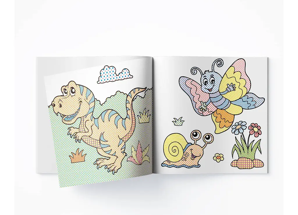 Книга Водяні розмальовки. Дракончик 2609 Різнокольоровий shop (9789669872609) - фото 3