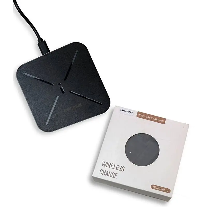 Бездротовий зарядний пристрій Tronsmart WC06 Wireless Charger Black - фото 3