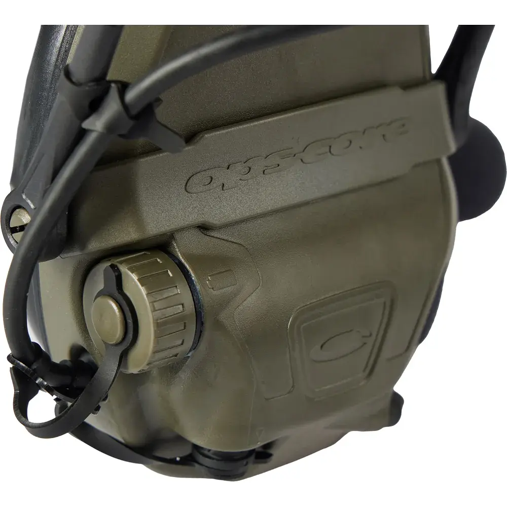 Наушники Ops-Core AMP Communication Headset-Connectorized NFMI активные верхний держатель Ranger Green - фото 7