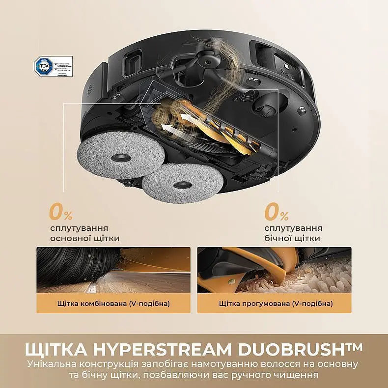 Робот-пилосос Dreame Bot L50s Pro Ultra Black (RLL88HE-Bl) [166638] - фото 11