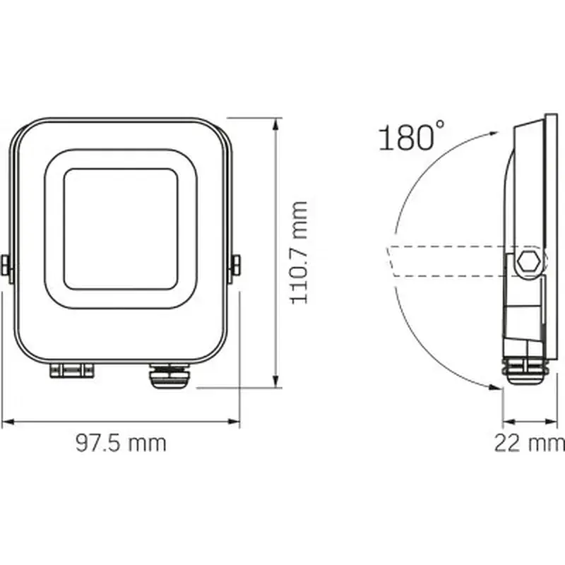 Прожектор Videx VL-F3e-105W-12V - фото 7