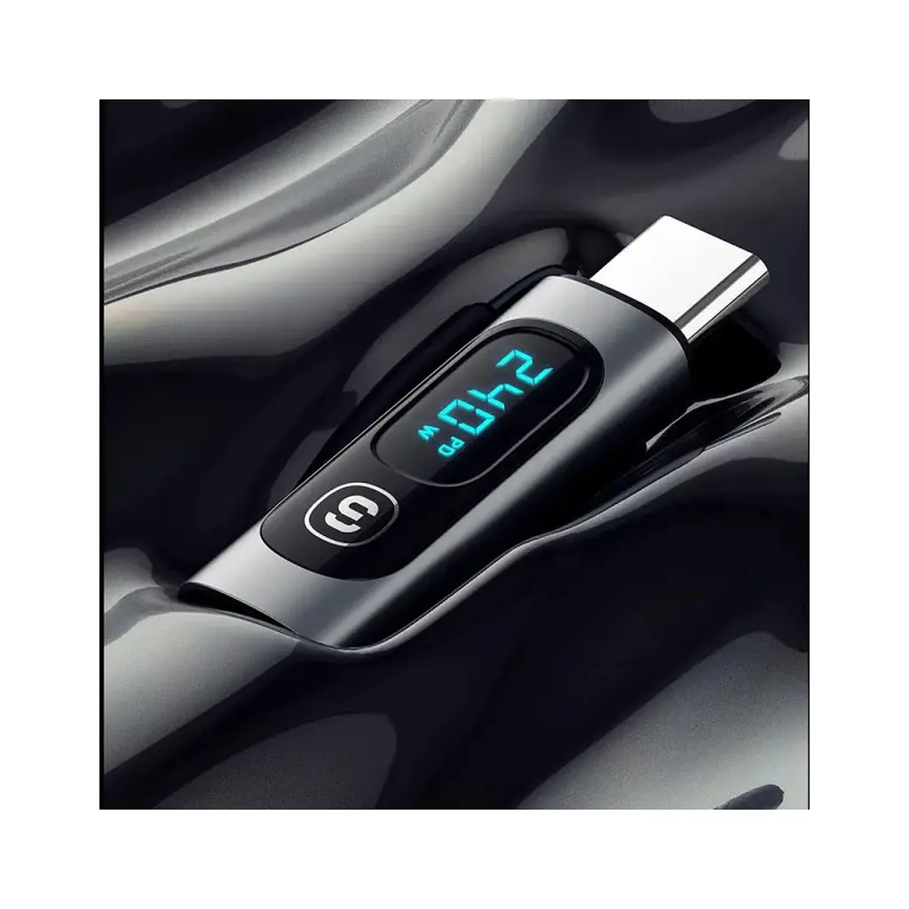 Переходник USB-C F to USB-C M digital display Essager (EZJTT-TX0G-P) - фото 11