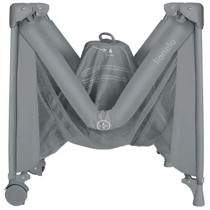 Детская кроватка-манеж Lionelo Amelie Grey Concrete (LO-AMELIE GREY CONCRETE) - фото 7