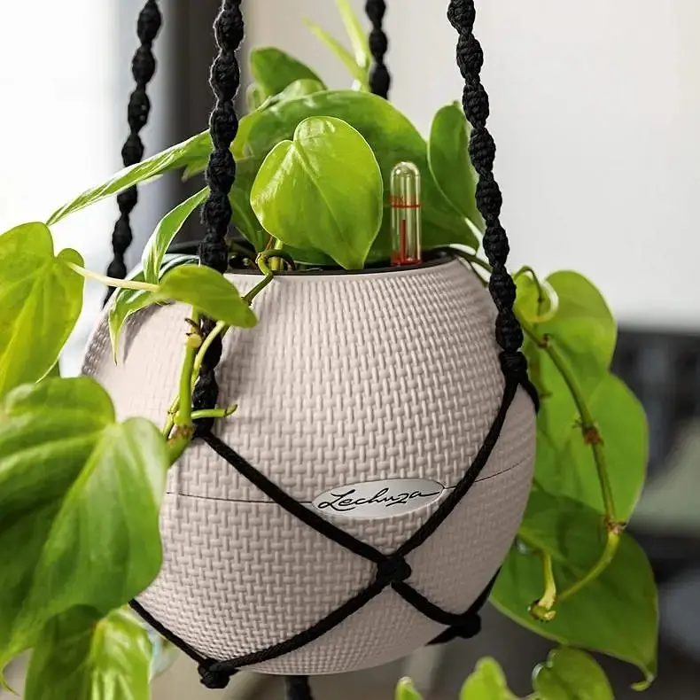 Підвіс Lechuza Macramé BOHO 90 чорний (13878) - фото 3