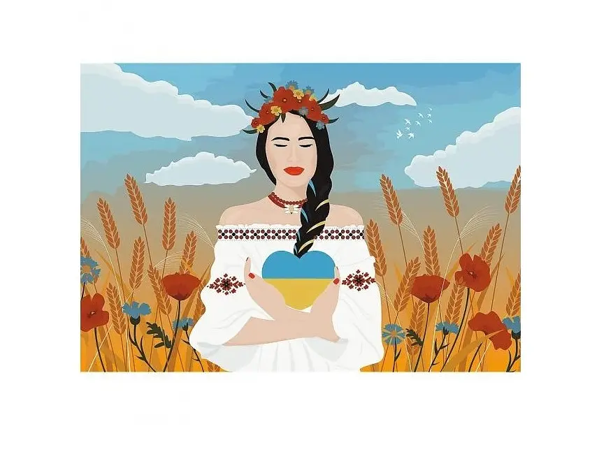 Пазли "Українське серце" 1000 елементів, 10735 Trefl, у коробці (5900511107357) - фото 2