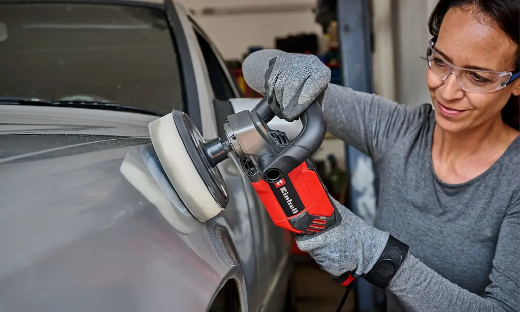 Шлифмашина полировальная CC-PO 1100/150 CE 1100Вт Einhell teh0025424 - фото 9