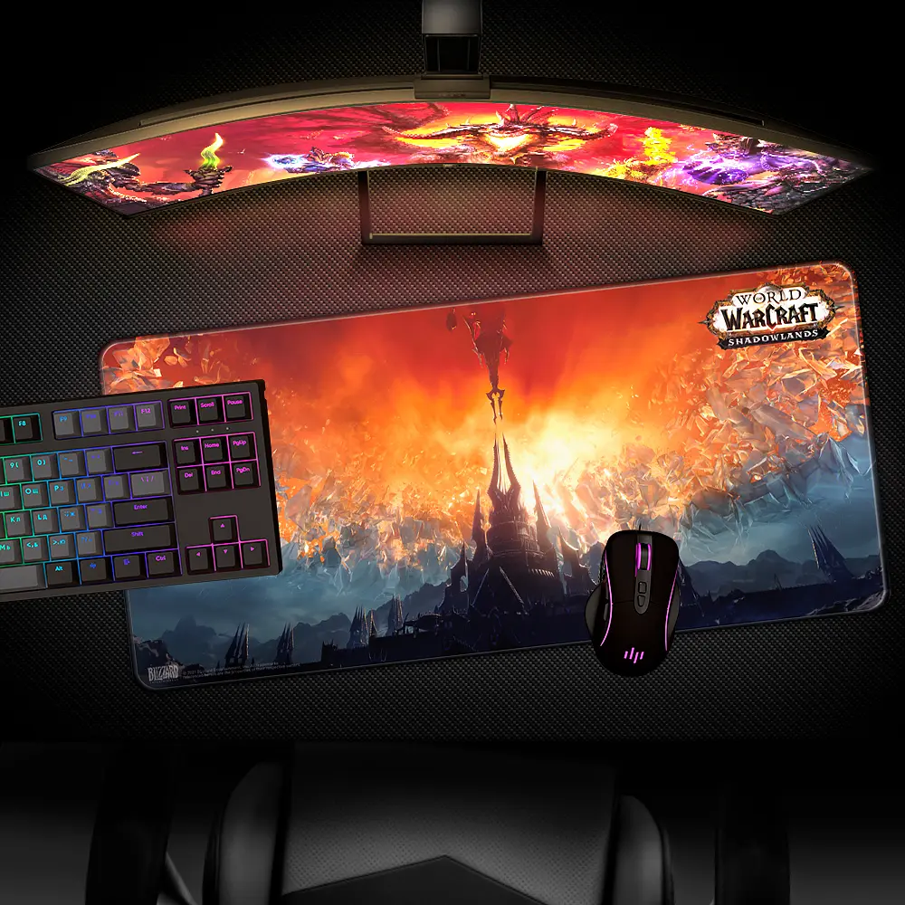 Килимок для миші Blizzard World of Warcraft Shadowlands: Shattered Sky XL - фото 4
