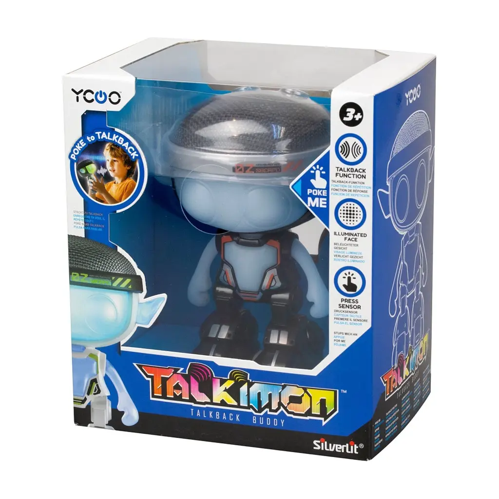 Интерактивная игрушка Silverlit TALKIMON серый (88496) - фото 7