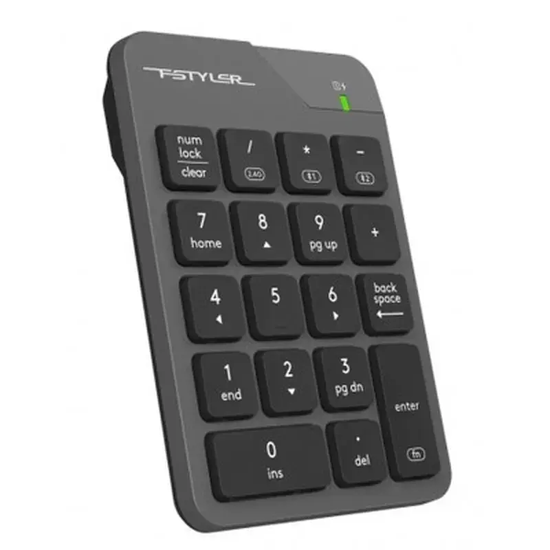 Клавіатура A4Tech FBK21C Wireless/Bluetooth Smoky Grey (4711421995108) - фото 3