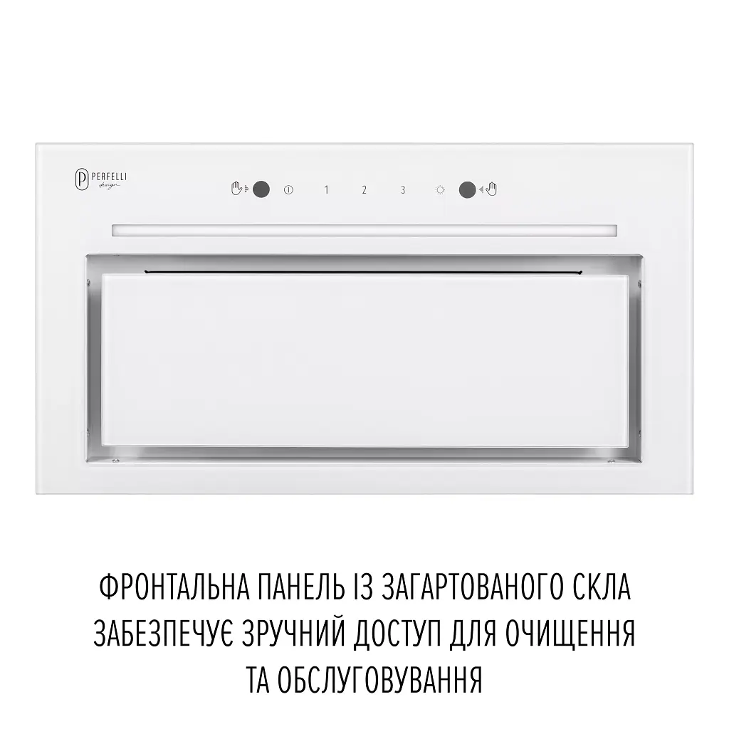 Витяжка повновбудована Perfelli Design Filini 5 Bianco - фото 3