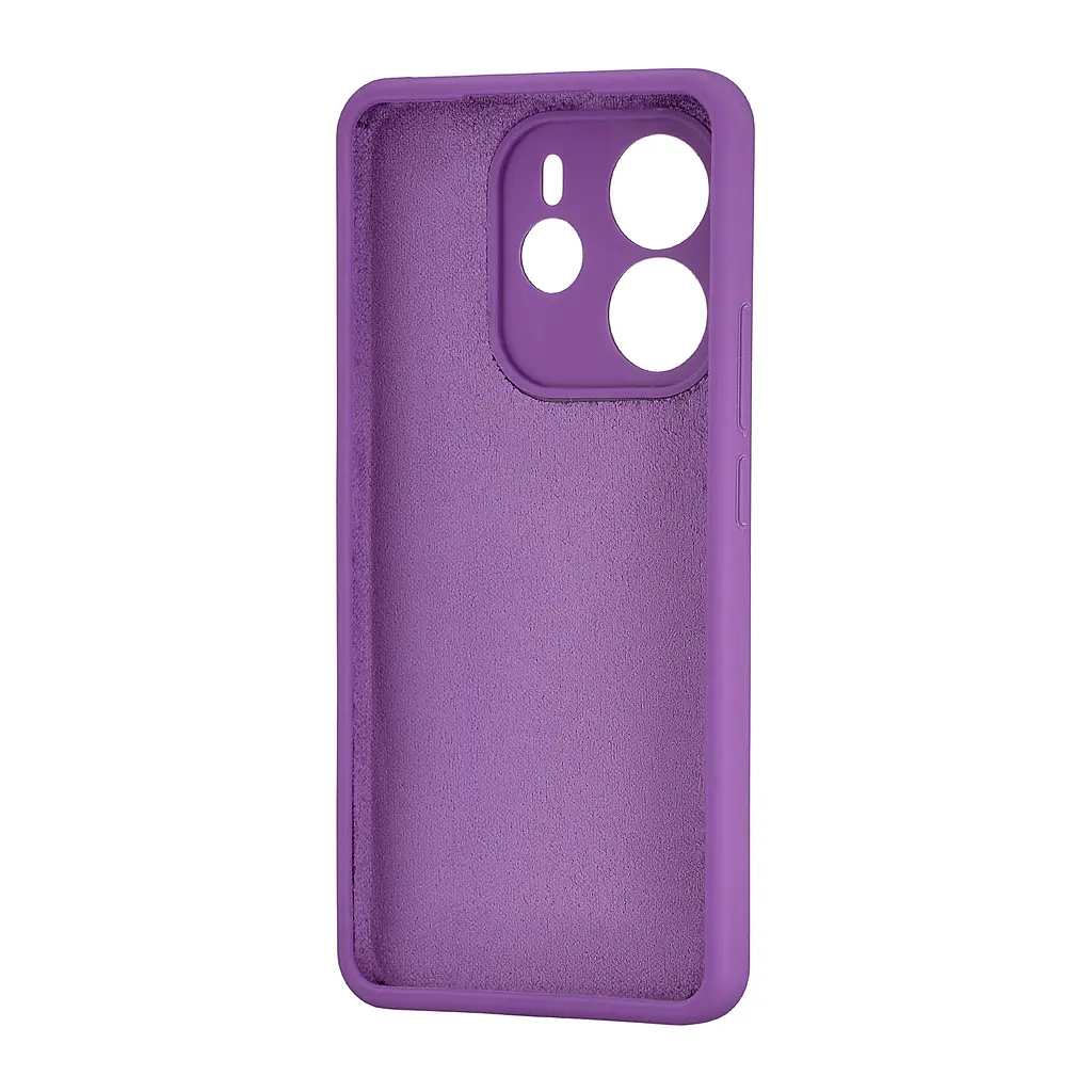 Чохол Silicone Case Xiaomi Redmi Note 14 4G (EU) Purple - фото 2